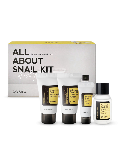 Cosrx All About Snail Kit For Dry Skin & Dark Spot